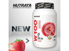 100% WHEY 900G - NUTRATA - www.outletsuplementos.com.br
