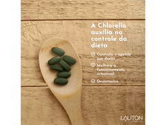 CHLORELLA PREMIUM 750MG 60CAPS - LAUTON - www.outletsuplementos.com.br