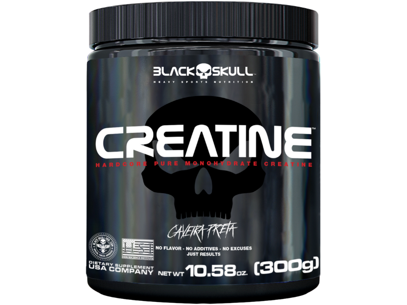 CREATINA (300G E 150G) - BLACK SKULL