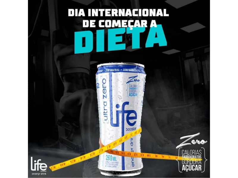 LIFE BOOSTER ENERGY DRINK ULTRA ZERO 6UN DE 269ML