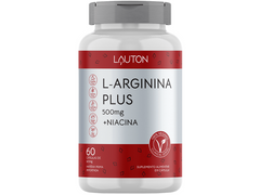 L-ARGININA PLUS 500MG 60CAPS -LAUTON - www.outletsuplementos.com.br