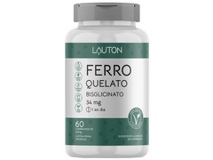 FERRO QUELATO 35MG 60CAPS - LAUTON - www.outletsuplementos.com.br