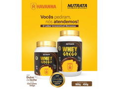 WHEY GREGO HAVANNA 900G - NUTRATA