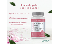 BIOTINA PLUS 45MCG 60 CAPS - LAUTON - www.outletsuplementos.com.br