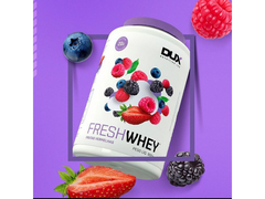 FRESH WHEY 900G - DUX NUTRITION - www.outletsuplementos.com.br