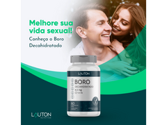 BORO DECAHIDRATADO 8,0MG 60CAPS - LAUTON - www.outletsuplementos.com.br