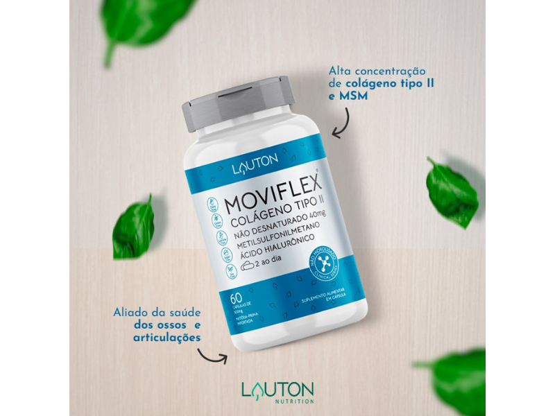 MOVIFLEX COLAGENO TIPO II 500MG 60CAPS - LAUTON