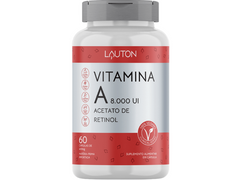 VITAMINA A 8.000UI 60CAPS - LAUTON