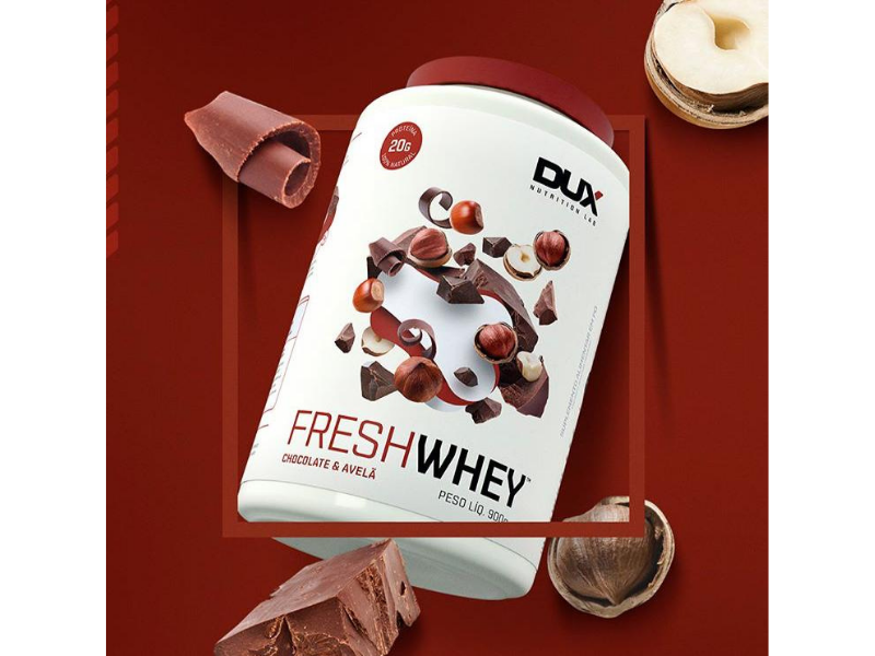 FRESH WHEY 900G - DUX NUTRITION - www.outletsuplementos.com.br