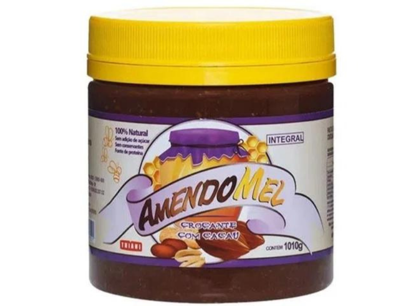 AMENDOMEL CROCANTE COM CACAU 1KG - THIANI