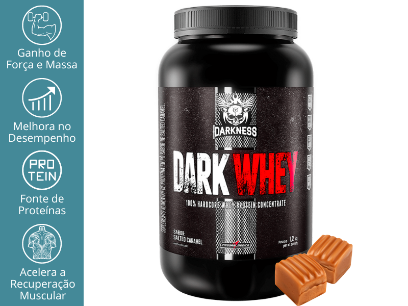 DARK WHEY 1,2KG - INTEGRALMEDICA