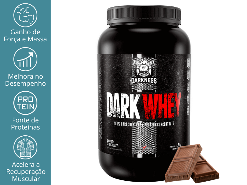 DARK WHEY 1,2KG - INTEGRALMEDICA