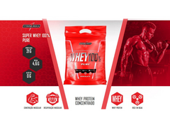 WHEY 100% PURE 1,8KG REFIL - INTEGRALMEDICA