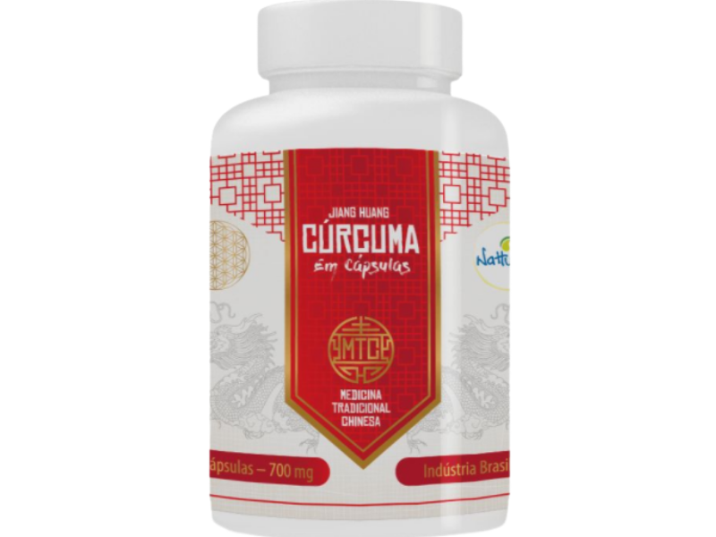 CURCUMA MTC 60CAPS 700MG - NATTUBRAS - www.outletsuplementos.com.br