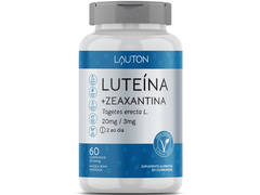 LUTEINA + ZEAXANTINA 20MG/ 3MG 60CAPS - LAUTON - www.outletsuplementos.com.br