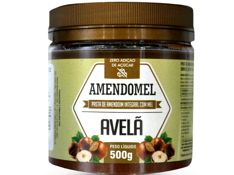 AMENDOMEL CHOC C/ AVELA 500G - THIANI