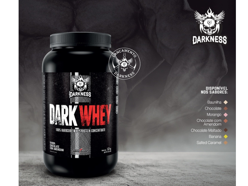 DARK WHEY 1,2KG - INTEGRALMEDICA - www.outletsuplementos.com.br