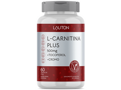 L-CARNITINA PLUS 500MG 60CAPS - LAUTON - www.outletsuplementos.com.br