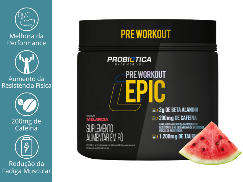 PRE WORKOUT EPIC 60 DOSES 300G - PROBIOTICA