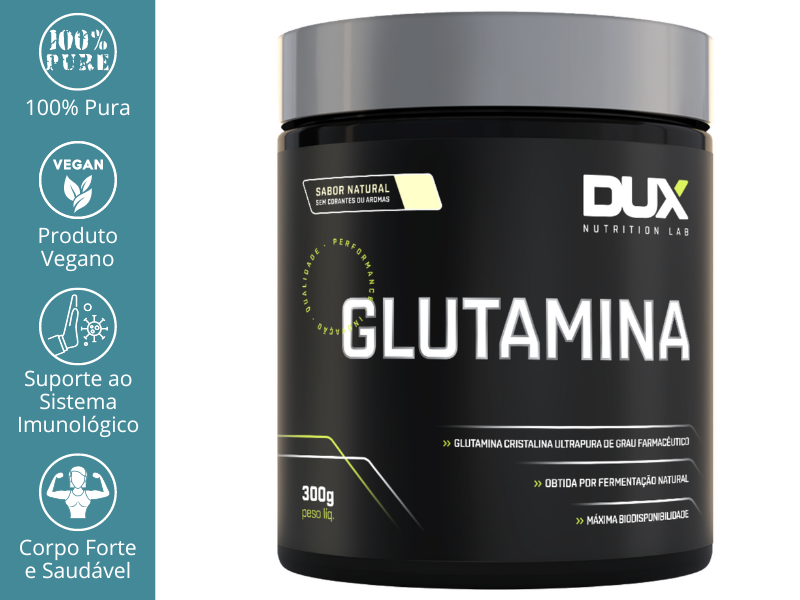 GLUTAMINA (300G E 100G) - DUX NUTRITION