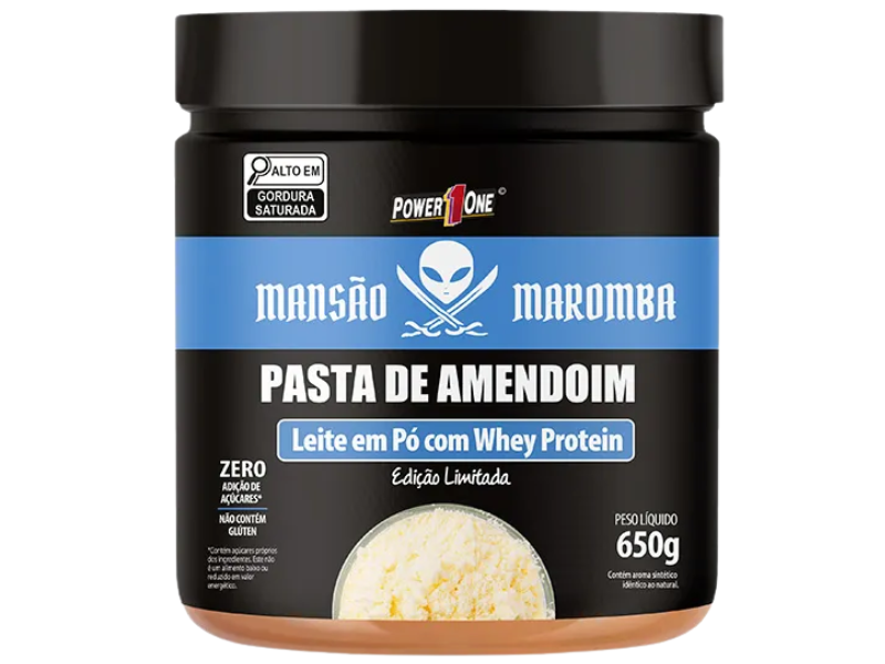 PASTA DE AMENDOIM MANSÃO MAROMBA 650G - POWER1ONE