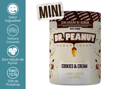 PASTA DE AMENDOIM 250G (MINI) - DR. PEANUT