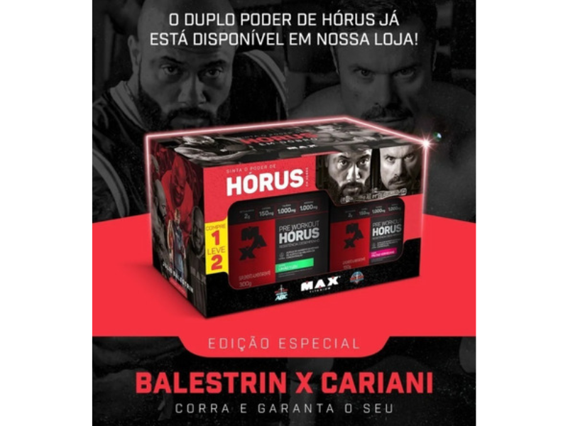 HORUS PROMOPACK LIMÃO 300G + FRUTAS VERMELHAS 150G - MAX TITANIUM