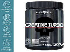 CREATINA TURBO 300G - BLACK SKULL