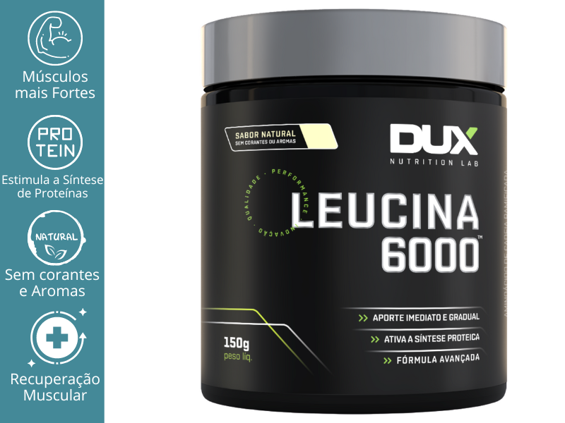 LEUCINA 6000 150G - DUX NUTRITION