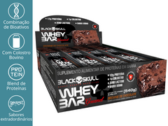 WHEY BAR GOURMET 12UN 45G - BLACK SKULL