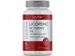 LICOPENO DE TOMATE 60COMP 500MG - LAUTON - www.outletsuplementos.com.br