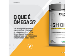 FISH OIL ÔMEGA 3 (600MG EPA, 440MG DHA) 1,44MG 120CAPS -  DUX NUTRITION - www.outletsuplementos.com.br