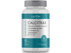 CALCITRAX 60COMP 1200MG - LAUTON - www.outletsuplementos.com.br