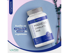 MAGNESIO DIMALATO 550MG 60CAPS - LAUTON