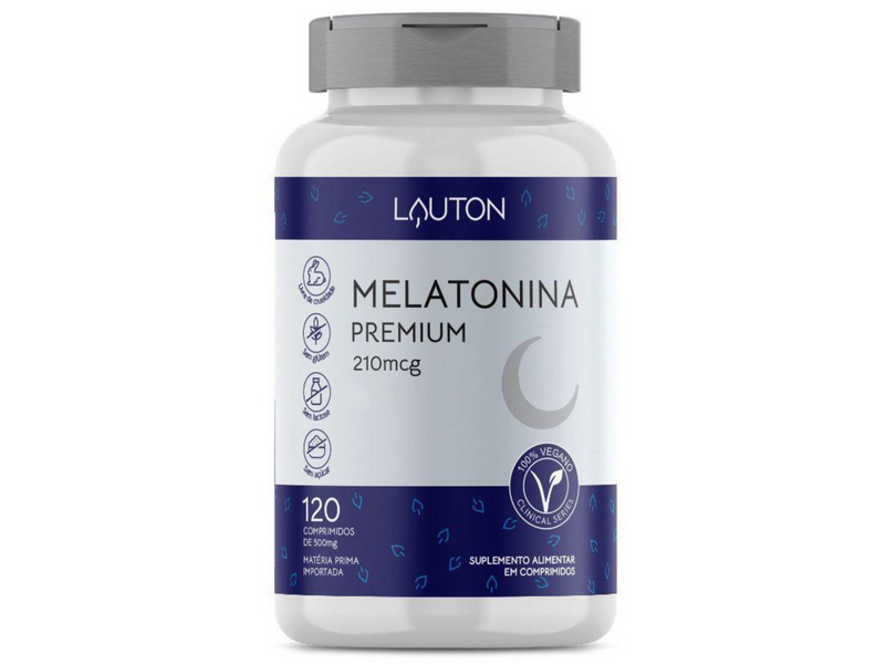 MELATONINA PREMIUM 500MG 120COMP - LAUTON