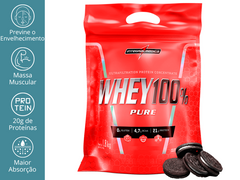 WHEY 100% PURE 1,8KG REFIL - INTEGRALMEDICA