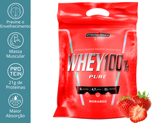 WHEY 100% PURE 1,8KG REFIL - INTEGRALMEDICA